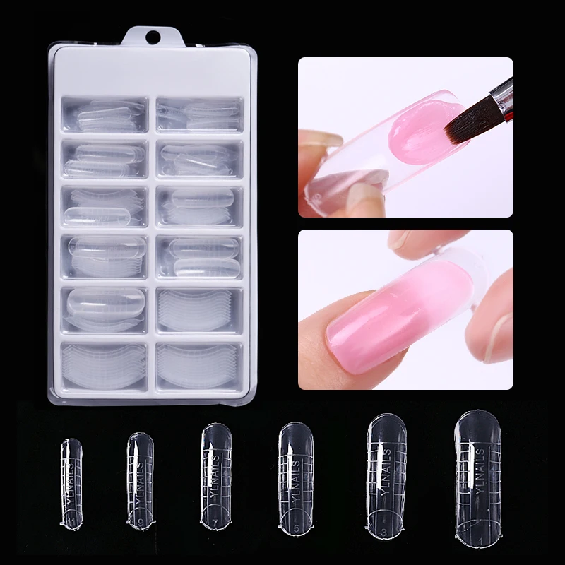100pcs False Nails Quick Acrylic Gel Builder Mold Form Finger Extension UV Tips Clip Manicure Polymer Tools Nails Art Design
100pcs False Nails Quick Acrylic Gel Builder Mold Form Finger Extension UV Tips Clip Manicure Polymer Tools Nails Art Design