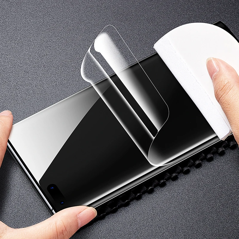 Фото Гидрогелевая пленка для iPhone 12 Pro Max 11 X s 7 Plus Mini защита экрана мягкая не стекло |