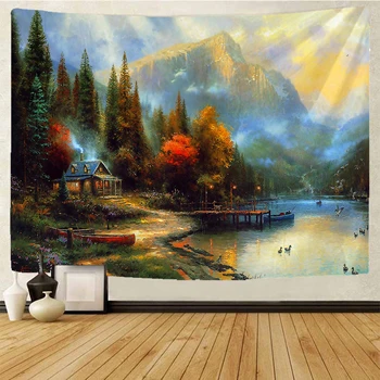 Forest painting tapestry Mandala Tapestry Hippie Macrame Tapestry Wall Hanging Boho Decor Witchcraft Tapestry
Forest painting tapestry Mandala Tapestry Hippie Macrame Tapestry Wall Hanging Boho Decor Witchcraft Tapestry