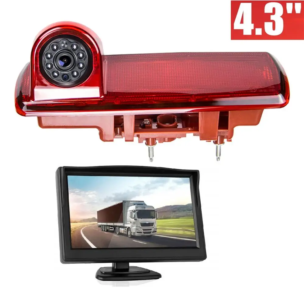 Freezzmi HD CCD Car Brake Light Rear View Paking Camera for Opel Vauxhall Vivaro Renault Traffic X82 2014 + 4.3 inch Monitor Kit
Freezzmi HD CCD Car Brake Light Rear View Paking Camera for Opel Vauxhall Vivaro Renault Traffic X82 2014 + 4.3 inch Monitor Kit