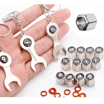 4x Auto Car Tyre Stems Air Cover Valve Caps Wrench Keychain For Peugeot 206 207 208 301 307 308 406 407 508 2008 3008
4x Auto Car Tyre Stems Air Cover Valve Caps Wrench Keychain For Peugeot 206 207 208 301 307 308 406 407 508 2008 3008