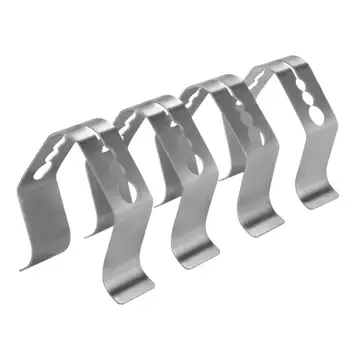 4PCS Stainless Steel Grill Clip Meat Thermometer Probe Clip Holder Ambient Temperature Readings BBQ Oven Grill Clip
4PCS Stainless Steel Grill Clip Meat Thermometer Probe Clip Holder Ambient Temperature Readings BBQ Oven Grill Clip