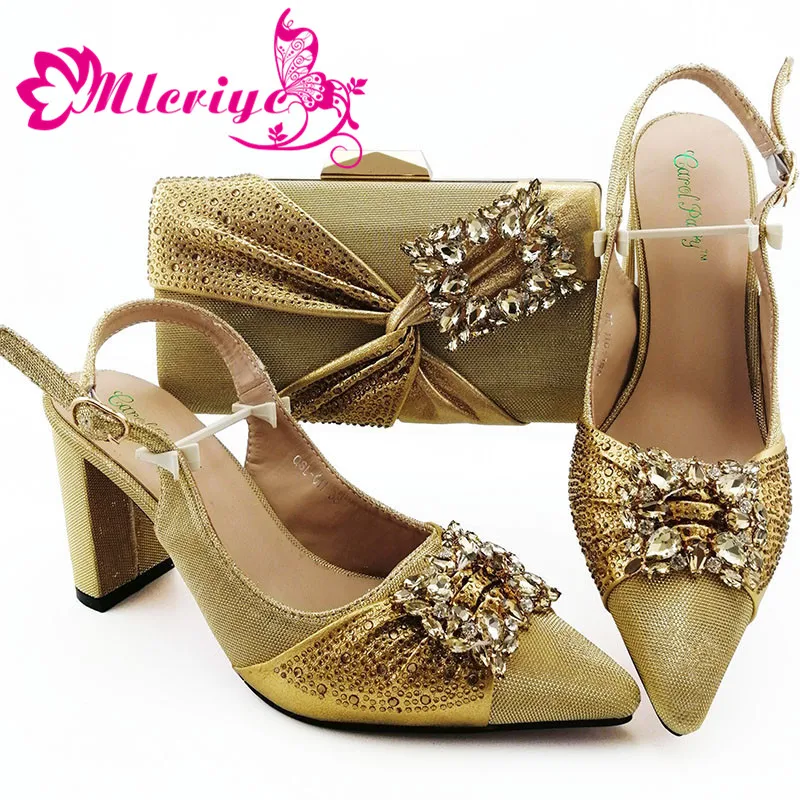 Golden Color On Sale Italian Shoes and Bag Set Italian Design Matching Shoes and Bag Set Mature Style African Ladies Shoes
Golden Color On Sale Italian Shoes and Bag Set Italian Design Matching Shoes and Bag Set Mature Style African Ladies Shoes