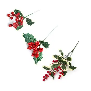 10 pcs Red Artificial Holly Berries Christmas Fake Fruit Berries Wire Stems for Christmas Tree Decorations Wreath Craft
10 pcs Red Artificial Holly Berries Christmas Fake Fruit Berries Wire Stems for Christmas Tree Decorations Wreath Craft