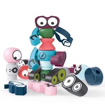 3d Magnetic Blocks Robot Wisdom Toy Planet Guardian Deformation Robot Toy for Kids Puzzle Assembling Toy Gifts for Children
3d Magnetic Blocks Robot Wisdom Toy Planet Guardian Deformation Robot Toy for Kids Puzzle Assembling Toy Gifts for Children