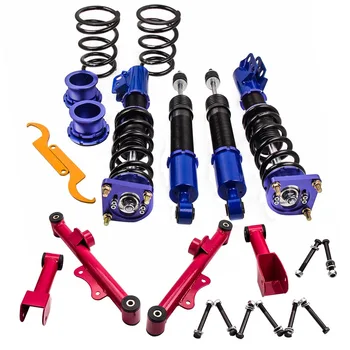 Coilover Suspension Kits for Ford Mustang 4th 1994-04 Adj. Height + Control Arm Upper Lower Tubular Control Arms
Coilover Suspension Kits for Ford Mustang 4th 1994-04 Adj. Height + Control Arm Upper Lower Tubular Control Arms