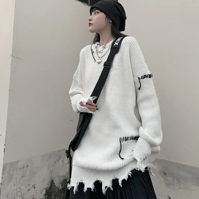 Autumn And Winter Pullover Street Style Harajuku Bf Wind Loose Knitted Warm Sweatshirt 2020
Autumn And Winter Pullover Street Style Harajuku Bf Wind Loose Knitted Warm Sweatshirt 2020