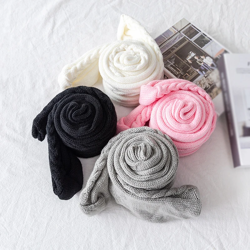 Winter Warm Long Socks Solid Color Fashion Sexy Knitted Long Stockings Ladies Skin-friendly Long Tube Pile Of Woolen Socks
Winter Warm Long Socks Solid Color Fashion Sexy Knitted Long Stockings Ladies Skin-friendly Long Tube Pile Of Woolen Socks