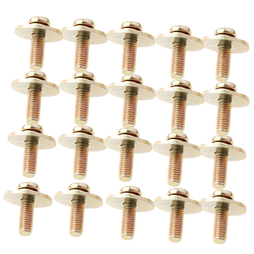 Tooyful 20 Pieces Metal Drum Set Claw Hook Screws DIY Percussion Instrument Parts for Drummers Tooyful 20 Pieces Metal Drum Set Claw Hook Screws DIY Percussion Instrument Parts for Drummers