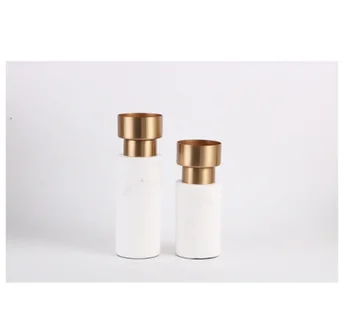 Modern light luxury style marble candlestick decoration restaurant living room model room home accessories candle 2p 
Modern light luxury style marble candlestick decoration restaurant living room model room home accessories candle 2p