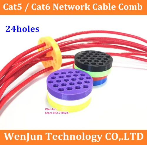 Сетевые гребни для кабеля категории 5 Cat6 с 24 отверстиями, органайзер для офиса/компьютера/дома, набор из 24 проводов диаметром 10 мм
Сетевые гребни для кабеля категории 5 Cat6 с 24 отверстиями, органайзер для офиса/компьютера/дома, набор из 24 проводов диаметром 10 мм