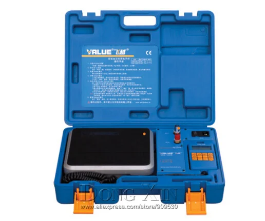 VALUE Refrigerate A/C charging scale VES-100B ,digital electronic scales weight scale Refrigerant Electronic Scale value 100kg
VALUE Refrigerate A/C charging scale VES-100B ,digital electronic scales weight scale Refrigerant Electronic Scale value 100kg
