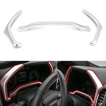 3pcs/set Interior Accessories Dashboard Trim Instrument Board Cover Trim Strips Frame for Ford F150 2015+ Car Styling
3pcs/set Interior Accessories Dashboard Trim Instrument Board Cover Trim Strips Frame for Ford F150 2015+ Car Styling