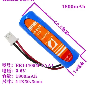 10PCS ER14505 ER14505M smart water meter battery 3.6V lithium sub-battery power type with plug
10PCS ER14505 ER14505M smart water meter battery 3.6V lithium sub-battery power type with plug