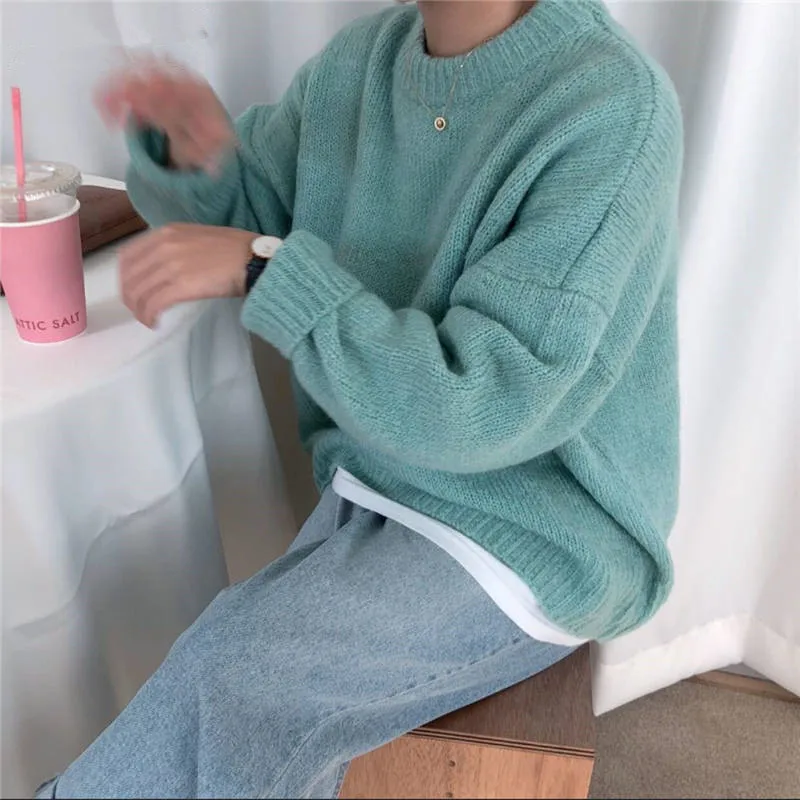 New Oversized Cute Sweet Women Sweater O-Neck Solid Casual Fashion Sexy Women Pullovers Knitted Warm Winter Clothes Pull Femme
New Oversized Cute Sweet Women Sweater O-Neck Solid Casual Fashion Sexy Women Pullovers Knitted Warm Winter Clothes Pull Femme
