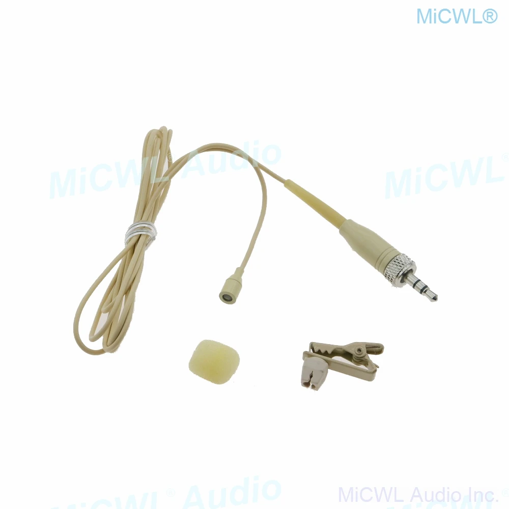 AVX2 Tie Clip Hidden Lavalier Lapel Microphone For Sennheiser G2 G3 G4 G5 Wireless BeltPack 3.5mm Lock Beige color
AVX2 Tie Clip Hidden Lavalier Lapel Microphone For Sennheiser G2 G3 G4 G5 Wireless BeltPack 3.5mm Lock Beige color