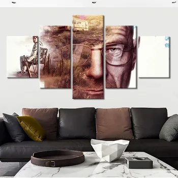 5 Piece Abstract face Paintings Home Decor Thinker Wisdom Art Pictures HD Prints Canvas Wall Posters Framework
5 Piece Abstract face Paintings Home Decor Thinker Wisdom Art Pictures HD Prints Canvas Wall Posters Framework