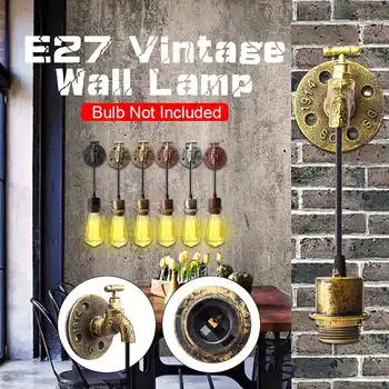 Pipes Style E27 Industrial Vintage Retro Rustic Wall Light Holder Lamp Base Sconce Light Fixture Fitting Water Indoor Decor
Pipes Style E27 Industrial Vintage Retro Rustic Wall Light Holder Lamp Base Sconce Light Fixture Fitting Water Indoor Decor