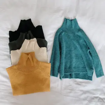 Family Matching Clothes 2020 Autumn Winter Monther And Daughter Turtleneck Sweater For Kids Girls Thicken Sweater Clothes
Family Matching Clothes 2020 Autumn Winter Monther And Daughter Turtleneck Sweater For Kids Girls Thicken Sweater Clothes