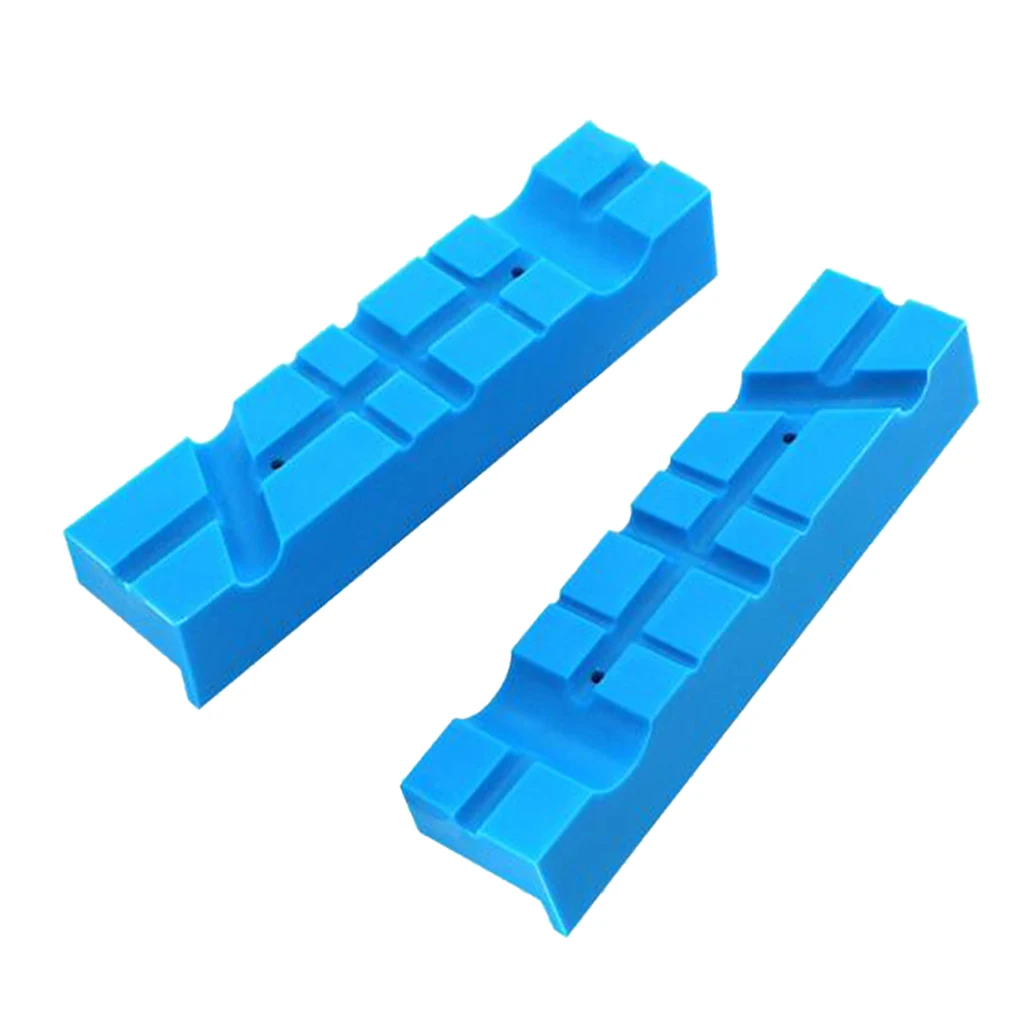 Multi-Slot Soft Jaw Press Protection Strips For Woodworking 140 x 32 x 25mm Multi-Slot Soft Jaw Press Protection Strips For Woodworking 140 x 32 x 25mm