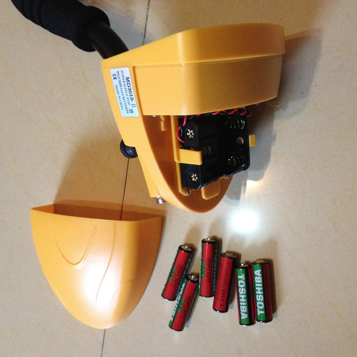 Wood - Professional Underground Metal Detector Treasure Hunter Gold Digger LCD Display High Sensitivity Seeking Tool