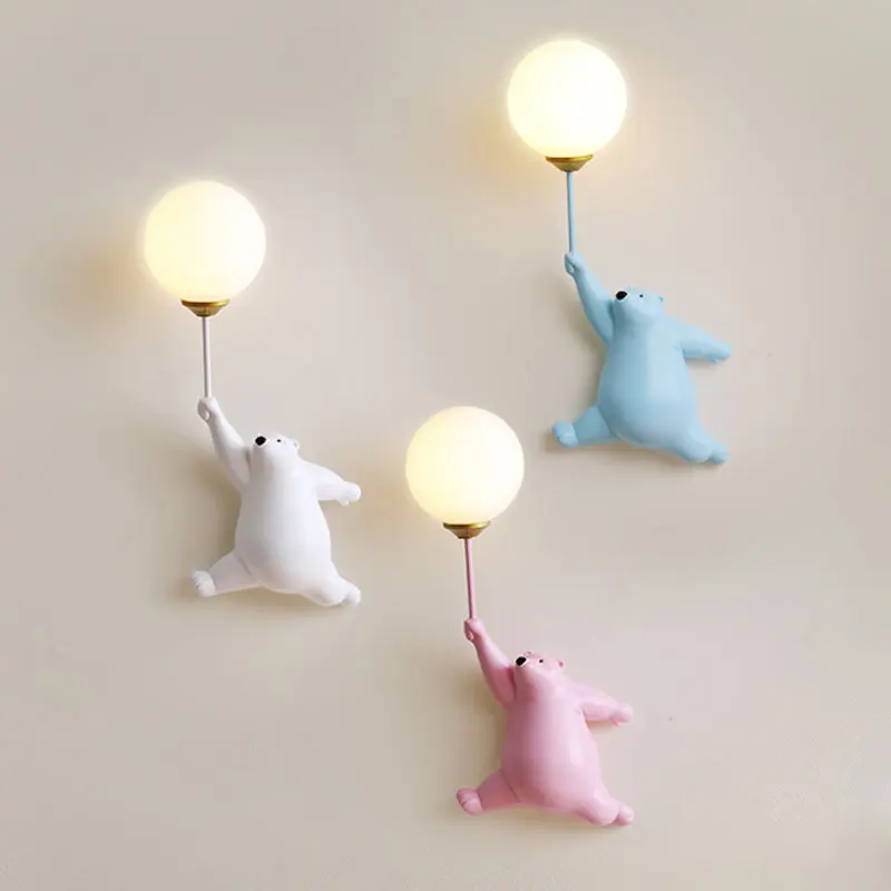 Мультяшный воздушный шар медведь настенный светильник для детской комнаты детская спальня прикроватный настенный светильник с 3D принтом Луна Настенный бра светильник
Мультяшный воздушный шар медведь настенный светильник для детской комнаты детская спальня прикроватный настенный светильник с 3D принтом Луна Настенный бра светильник