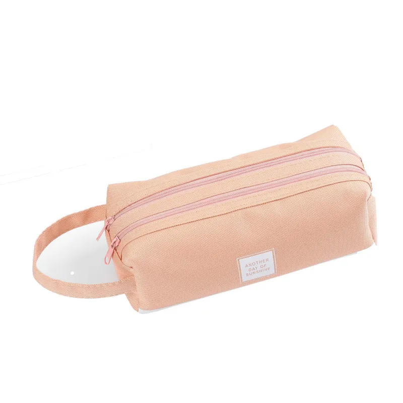 Double-layer Simple Multifunctional Small Fresh Pencil Case Stationery Box Large Capacity Canvas Primary School Pencil Case
Double-layer Simple Multifunctional Small Fresh Pencil Case Stationery Box Large Capacity Canvas Primary School Pencil Case