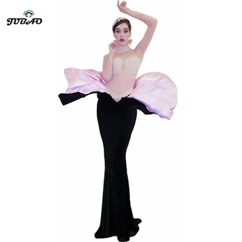 new arrival Pearls nude mesh See through Long Sleeves Dress ruched mermaid Women Birthday Bar Dancer Show festival outfit rave
new arrival Pearls nude mesh See through Long Sleeves Dress ruched mermaid Women Birthday Bar Dancer Show festival outfit rave