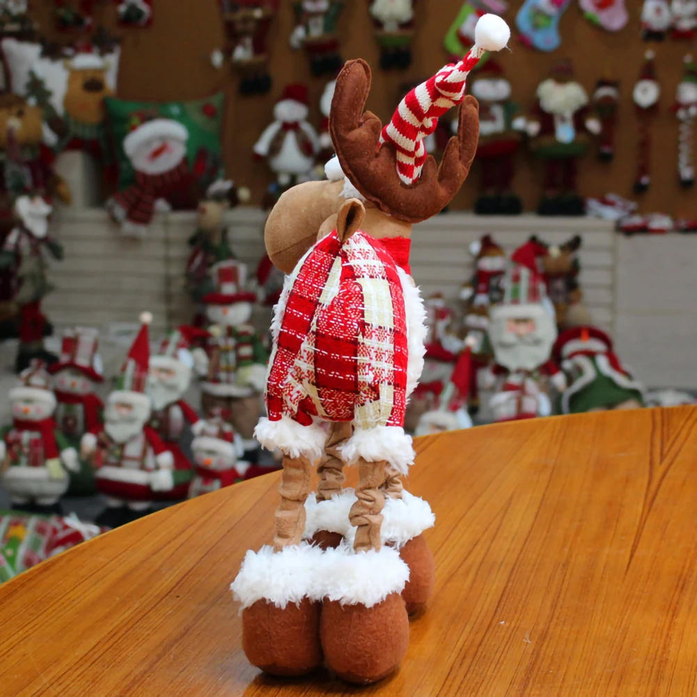 christmas elk plush reindeer christmas decoration