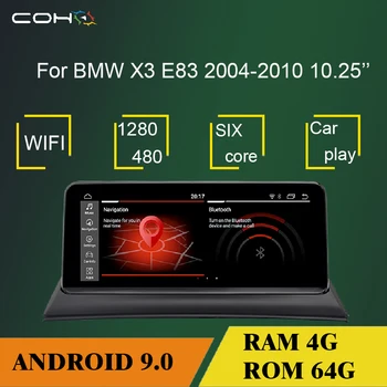 10.25'' Android 9 6-core 4G+64G GPS Navigation Multimedia player car radio For BMW X3 E83 2004-2010 I Drive
10.25'' Android 9 6-core 4G+64G GPS Navigation Multimedia player car radio For BMW X3 E83 2004-2010 I Drive