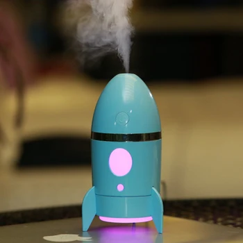 135ml Rocket Air Humidifier Ultrasonic Essential Oils for Aromatherapy Diffusers Timer Water Fogger Mist Maker with Aroma Lamp b
135ml Rocket Air Humidifier Ultrasonic Essential Oils for Aromatherapy Diffusers Timer Water Fogger Mist Maker with Aroma Lamp b
