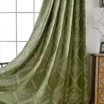 Cotton Linen Curtain Geometry Embroidery Curtain Embroidered Window Screen Decoration Fabric Retro New Chinese Style
Cotton Linen Curtain Geometry Embroidery Curtain Embroidered Window Screen Decoration Fabric Retro New Chinese Style
