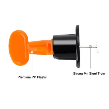New 50 PCS Tile Leveling System Reusable Tile Leveler Spacers 1PC Wrenches Construction Tools for Wall Floor Tile Adjustment
New 50 PCS Tile Leveling System Reusable Tile Leveler Spacers 1PC Wrenches Construction Tools for Wall Floor Tile Adjustment
