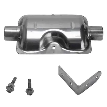Portable Pipe Silencer Exhaust Muffler Clamps Bracket Sliver Exhaust Pipe for Car Heater Parking Air Heater
Portable Pipe Silencer Exhaust Muffler Clamps Bracket Sliver Exhaust Pipe for Car Heater Parking Air Heater