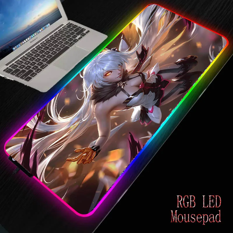 MRGBEST Anime Girls Gaming Mouse Pad Large Mouse Pad Gamer Led Computer Mousepad Big Mouse Mat with For keyboard Desk Mat
MRGBEST Anime Girls Gaming Mouse Pad Large Mouse Pad Gamer Led Computer Mousepad Big Mouse Mat with For keyboard Desk Mat