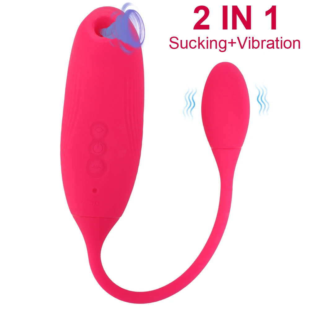 

Oral Sex Sex Toys For Women Sucking Dildo Vibator Vibrating Egg Clit Nipple Sucker 2 In 1 G Spot Clitoris Stimulator