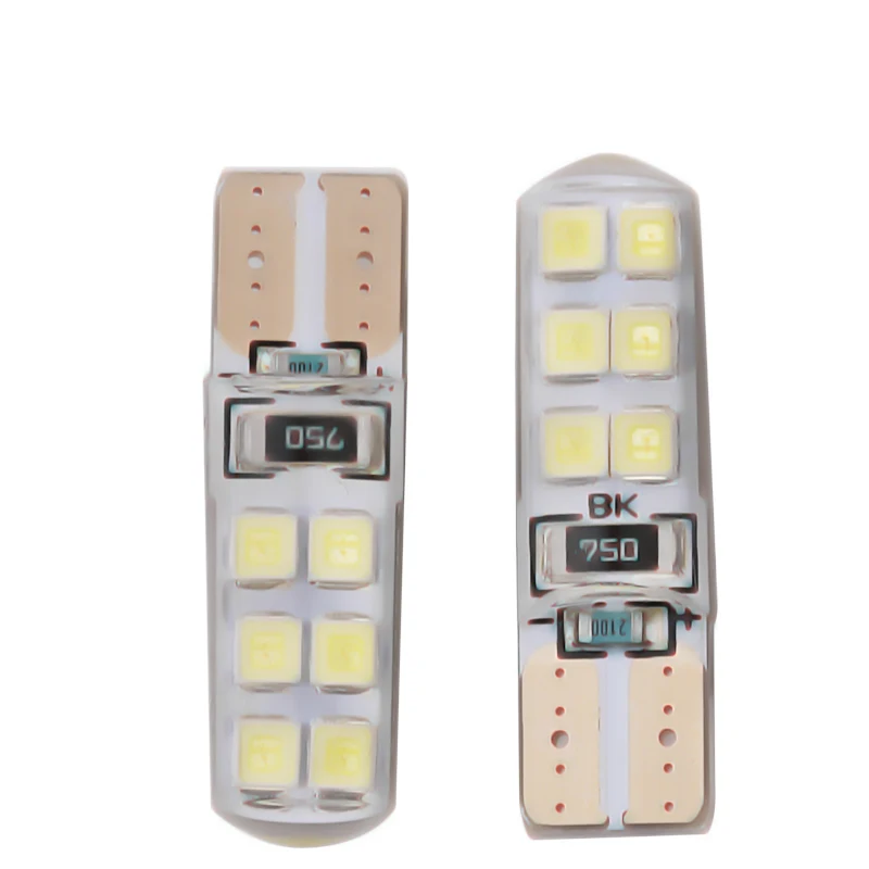 2pcs T10 W5W Car LED Bulb Turn Signal Light Auto Interior Accessories Dome Reading Light License Plate Wedge Side White 12V
2pcs T10 W5W Car LED Bulb Turn Signal Light Auto Interior Accessories Dome Reading Light License Plate Wedge Side White 12V