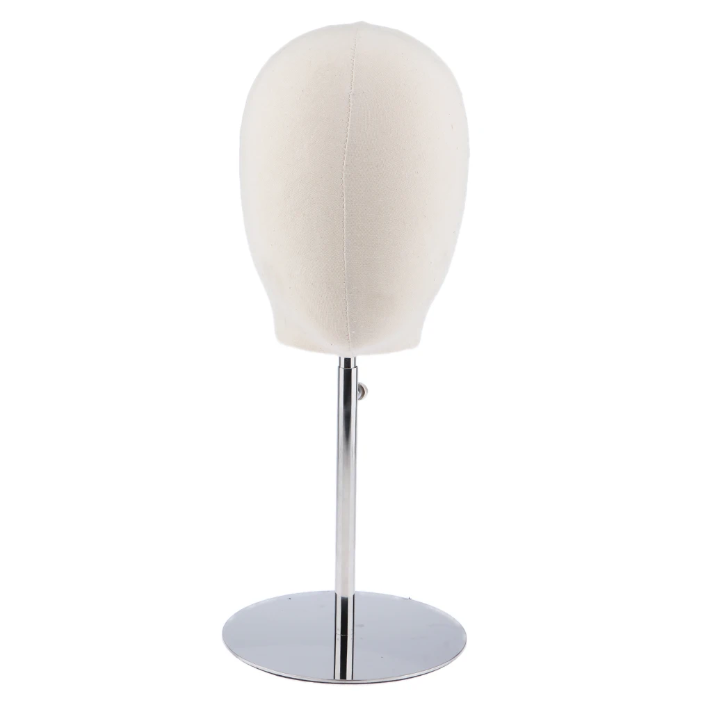 Mannequin Head Wig Hat Display Model Adjustable Metal Stand for Retail Shop Linen Cover Mannequin Head Hat Wig Stand Holder Mannequin Head Wig Hat Display Model Adjustable Metal Stand for Retail Shop Linen Cover Mannequin Head Hat Wig Stand Holder
