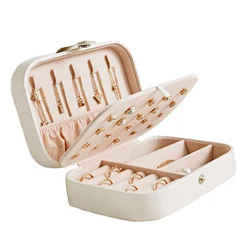 3 Layers Portable Jewelry Box Ring Travel Earrings Lipstick Solid Color With Net Bag Multifunction Adjustable Mirror Storage Box
3 Layers Portable Jewelry Box Ring Travel Earrings Lipstick Solid Color With Net Bag Multifunction Adjustable Mirror Storage Box