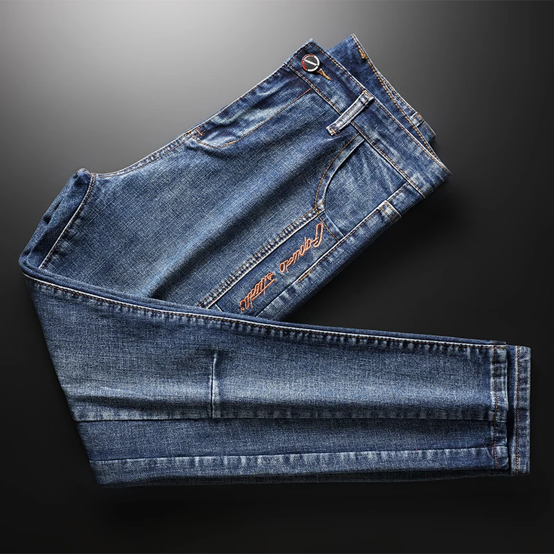 2019 spring and autumn men's jeans Cotton tide straight Slim Korean version retro loose black denim trousers Japan Style
2019 spring and autumn men's jeans Cotton tide straight Slim Korean version retro loose black denim trousers Japan Style