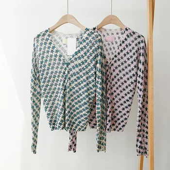 Women Sweater Star print loose and soft linen knitted cardigan
Women Sweater Star print loose and soft linen knitted cardigan