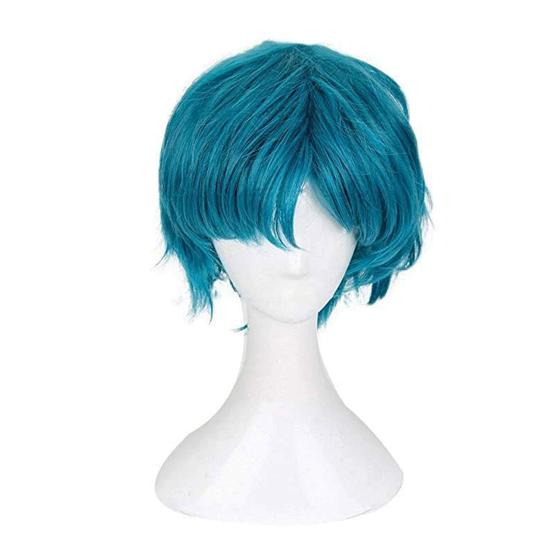 Anime Sailor Moon Mizuno Ami Short Wig Cosplay Costume Heat Resistant Synthetic Hair Sailor Mercury Women Wigs
Anime Sailor Moon Mizuno Ami Short Wig Cosplay Costume Heat Resistant Synthetic Hair Sailor Mercury Women Wigs