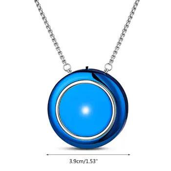 Portable Personal Round Necklace Air Purifier Negative Ion Generator Remove Formaldehyde Smoke Dust Purification Deodor
Portable Personal Round Necklace Air Purifier Negative Ion Generator Remove Formaldehyde Smoke Dust Purification Deodor