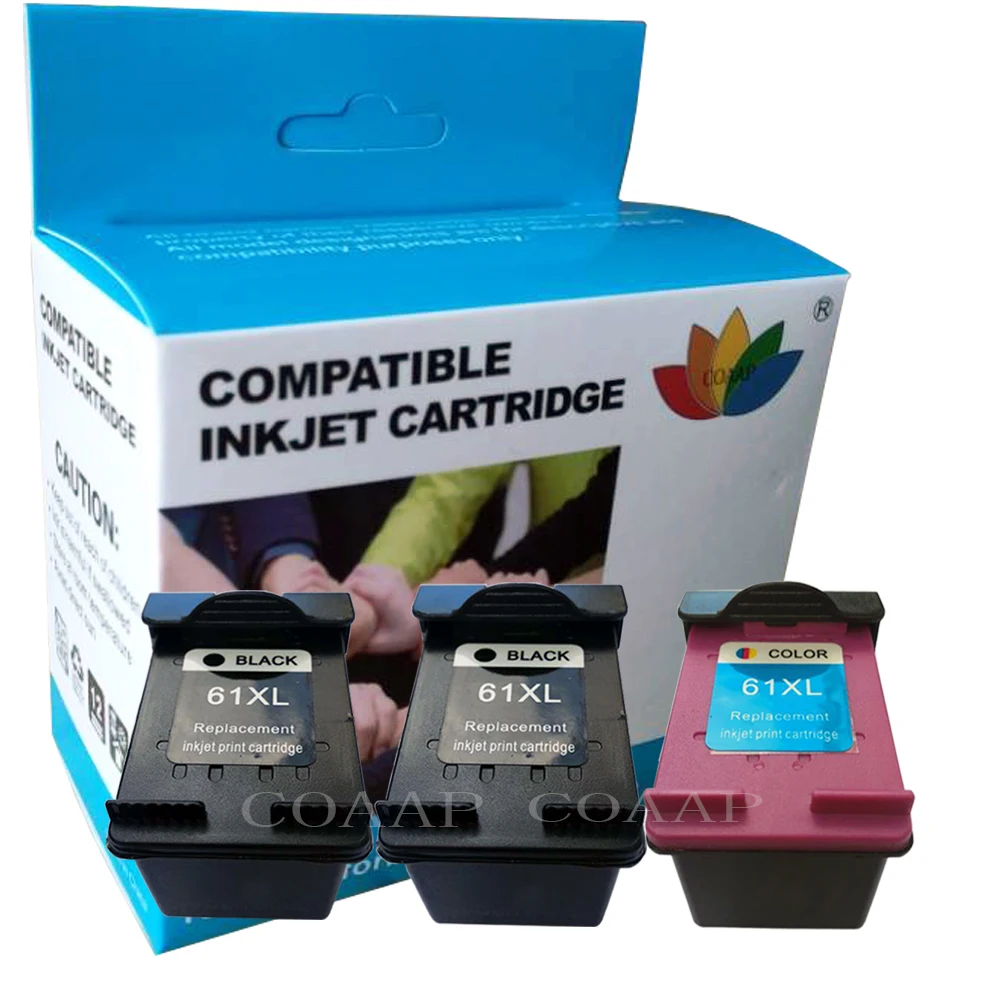 3PACK Ink Cartridge for Compatible HP 61XL Deskjet 1510 2540 2545 1512 2510 1000 3512 3510 1010 1050
3PACK Ink Cartridge for Compatible HP 61XL Deskjet 1510 2540 2545 1512 2510 1000 3512 3510 1010 1050