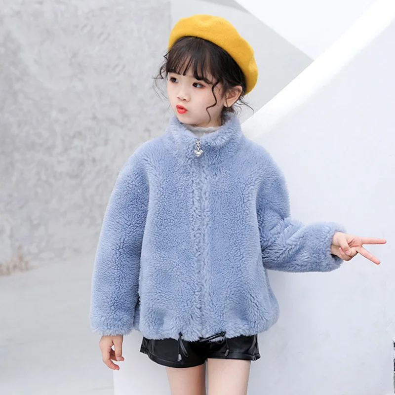Winter Jacket Girls Coat Outerwear For Girls Winter Kids Sheep Fur Wool Children's Clothes For Kids Baby Autumn Outwear Clothing
Winter Jacket Girls Coat Outerwear For Girls Winter Kids Sheep Fur Wool Children's Clothes For Kids Baby Autumn Outwear Clothing