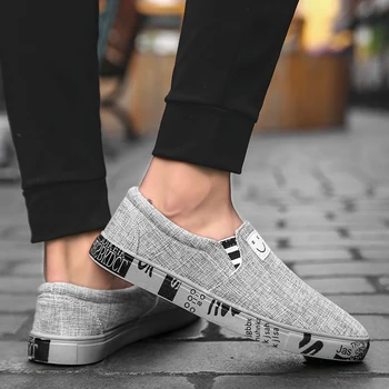 Men Canvas Shoes Vulcanize Slip-On Lazy Walking Loafers Comfortable Casual Shoes Boys Fashion Smile Shoes Flat Korea Shoes
Men Canvas Shoes Vulcanize Slip-On Lazy Walking Loafers Comfortable Casual Shoes Boys Fashion Smile Shoes Flat Korea Shoes