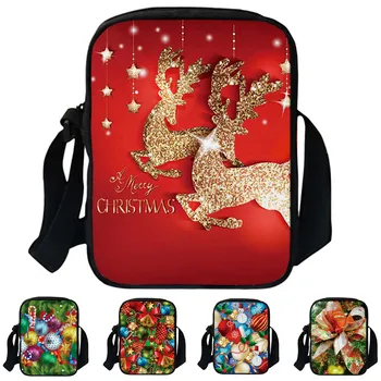 Fashion Oxford Large Capacity Crossbody Bags Christmas Pattern Shoulder Bags for Women Casual Waterproof Zipper Bag Sac A Main
Fashion Oxford Large Capacity Crossbody Bags Christmas Pattern Shoulder Bags for Women Casual Waterproof Zipper Bag Sac A Main