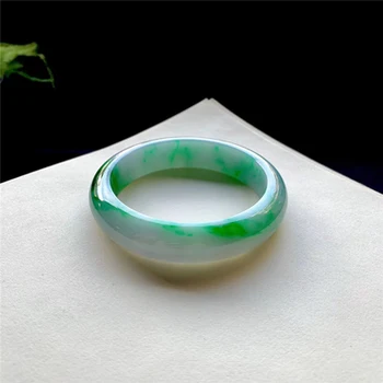 Send Certificate Natural Burmese Jadeite 54-64mm Light Green Two-color Bracelet Elegant Princess Jewelry Send Mom to Girlfriend
Send Certificate Natural Burmese Jadeite 54-64mm Light Green Two-color Bracelet Elegant Princess Jewelry Send Mom to Girlfriend