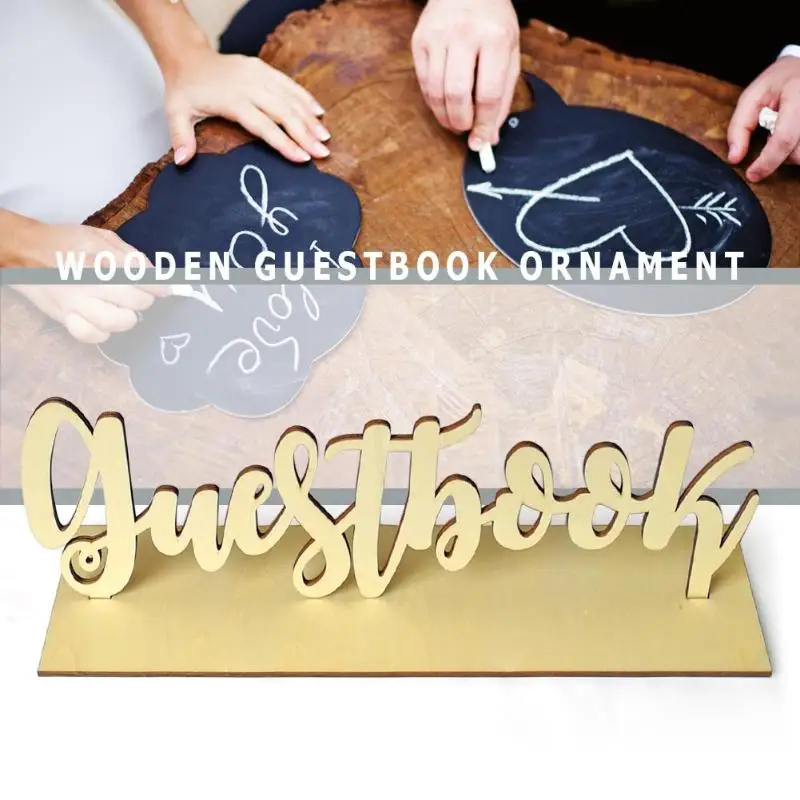 DIY Wooden Wedding Guestbook Engagement Sign Book Ornament Home Decoration Craft Manufacture Of Plywood For Opp Bag Packing 
DIY Wooden Wedding Guestbook Engagement Sign Book Ornament Home Decoration Craft Manufacture Of Plywood For Opp Bag Packing