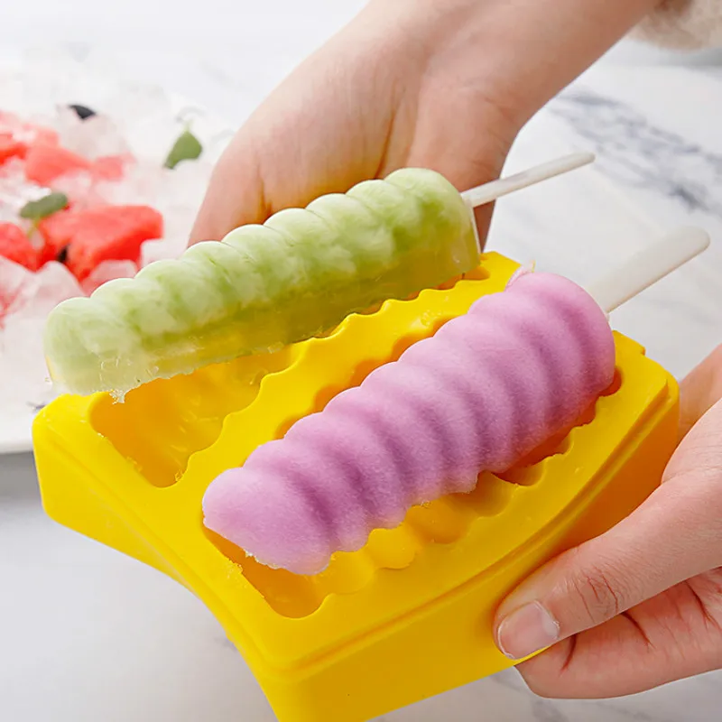 Food Grade Silicone Ice Cream Mould Dessert Diy Mold Ice Cube Tray Popsicle Barrel Ice Cream Mold with Popsicle Stick MM60BQL
Food Grade Silicone Ice Cream Mould Dessert Diy Mold Ice Cube Tray Popsicle Barrel Ice Cream Mold with Popsicle Stick MM60BQL